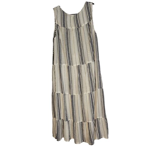 World Market boho sleeveless tiered pattern dressL/XL Dress - Picture 2 of 7